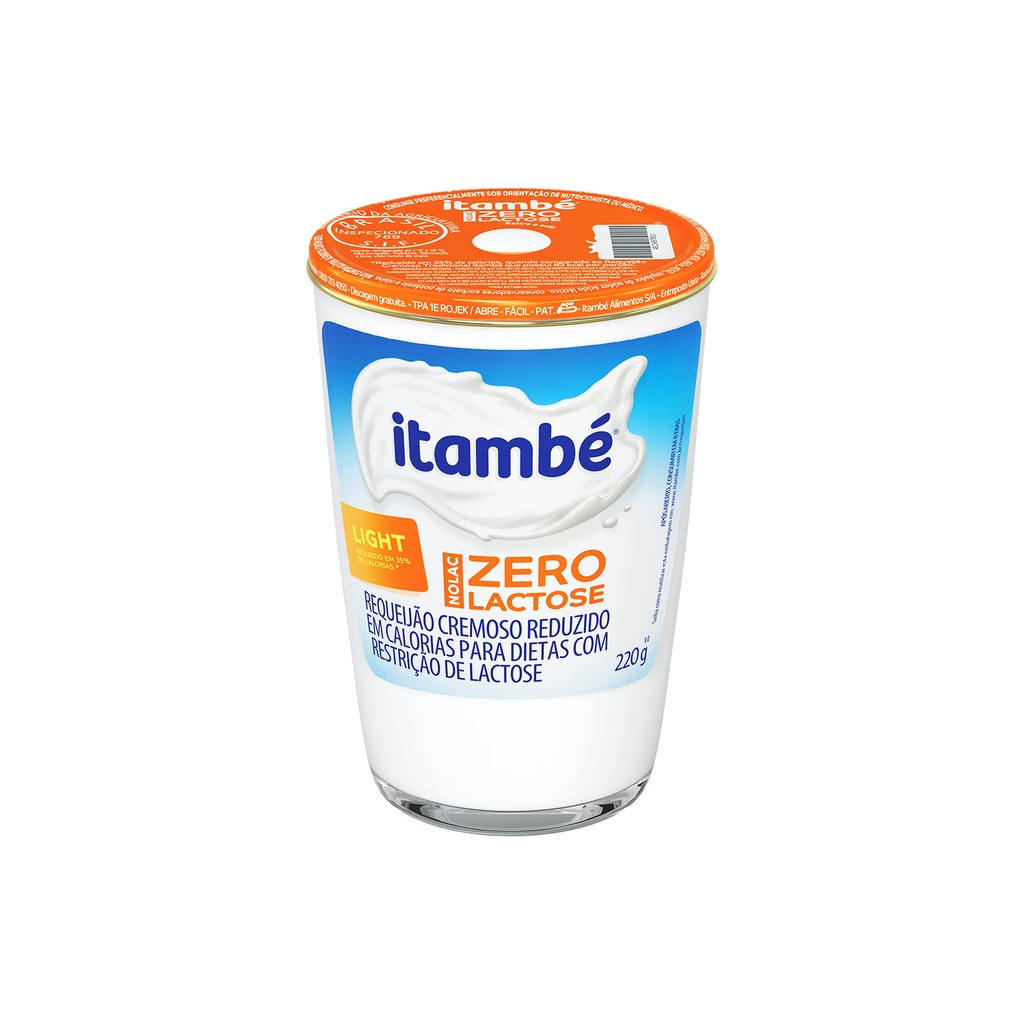 Requeijão Itambé Nolac Light 220 G