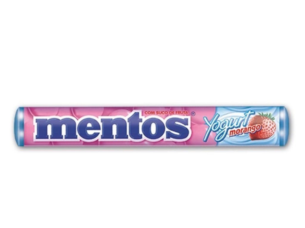 Mentos Yogurt Morango 37,5 G 