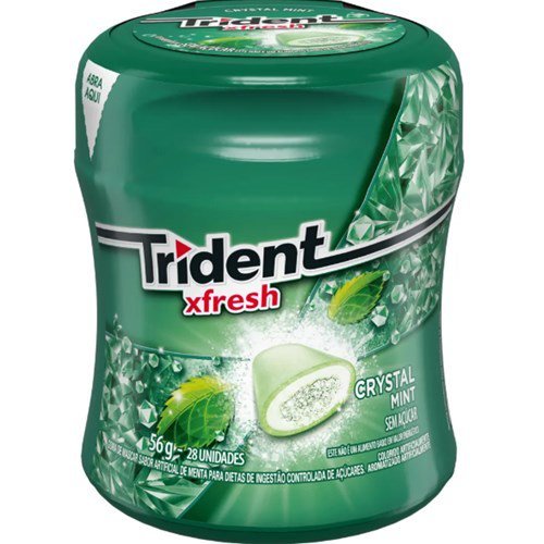 Trident Xfresh Crystal Mint 56 G