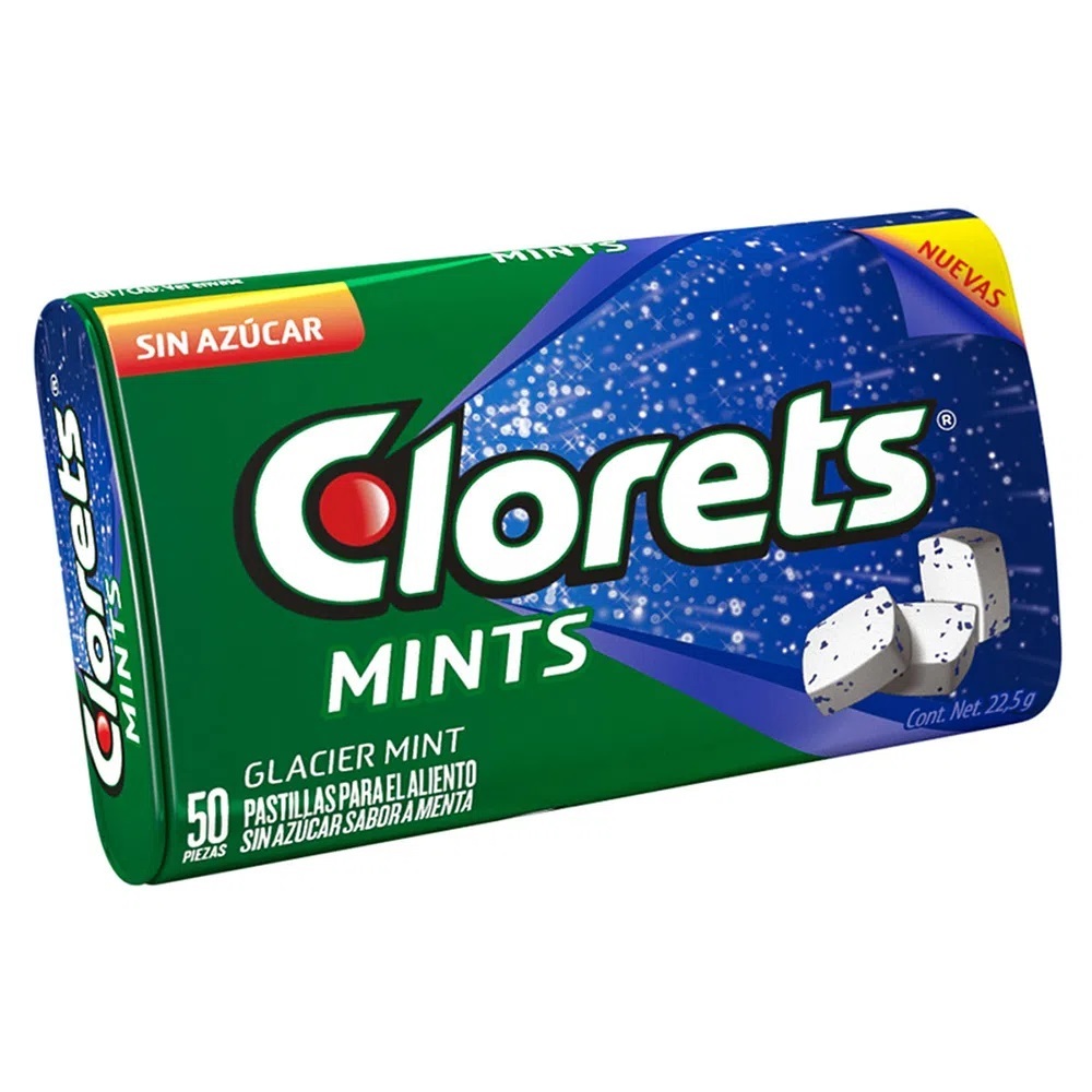 Clorets Mints Sem Açúcar 22,5 G 