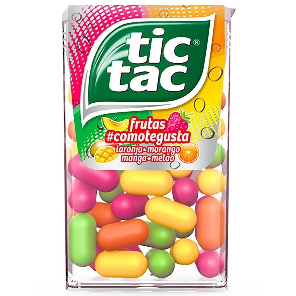 Tic Tac Frutas 16 G 