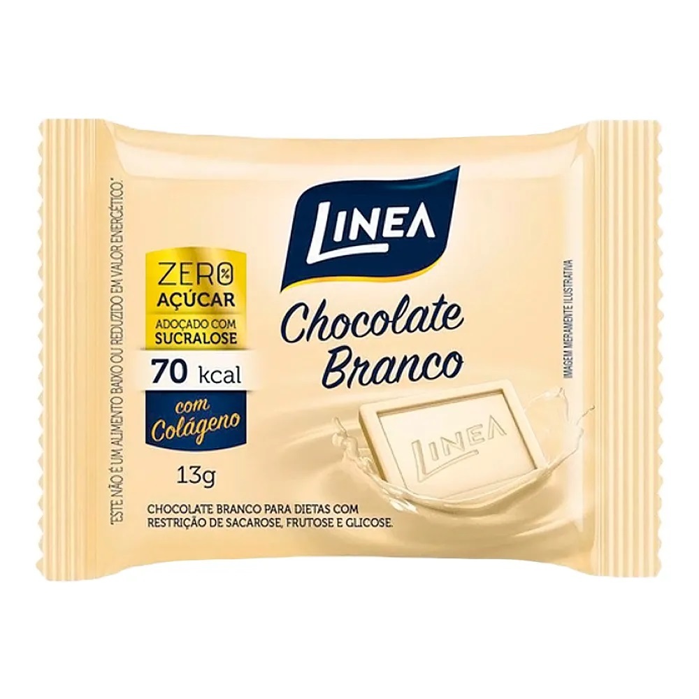 Linea Chocolate Branco Zero Açúcar 13 G 