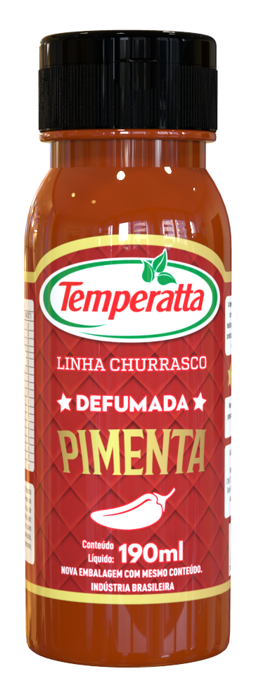 Molho de Pimenta Defumada Temperatta 190 ml