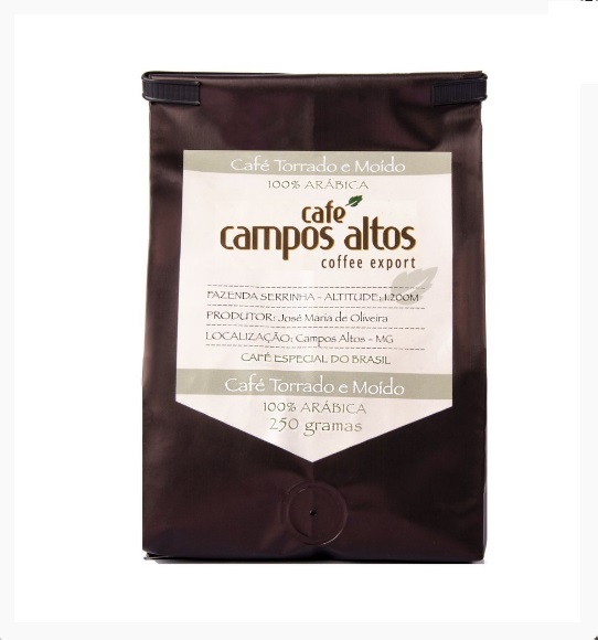 Café Torrado e Moído Campos Altos 250 g