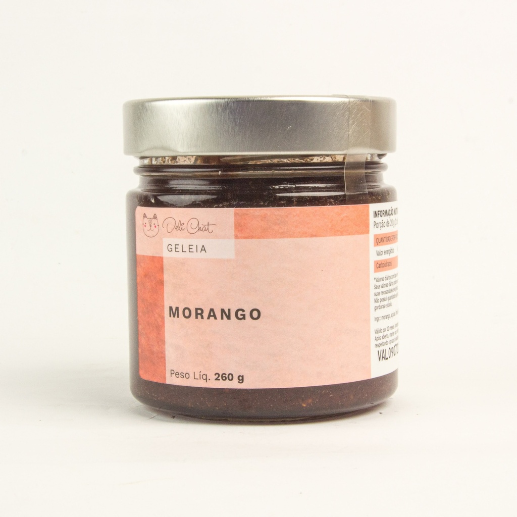 Geleia Morango Deli Chat 260 g