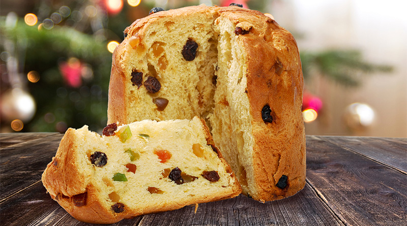 Panettone com Frutas Cristalizadas