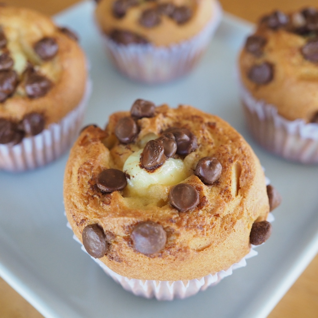 Muffin com Gotas de Chocolate
