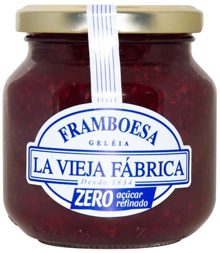 Geleia de Framboesa Zero Açúcar La Vieja Fábrica 350 g