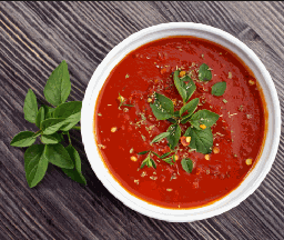 [1347] Molho de Tomate com Manjericão